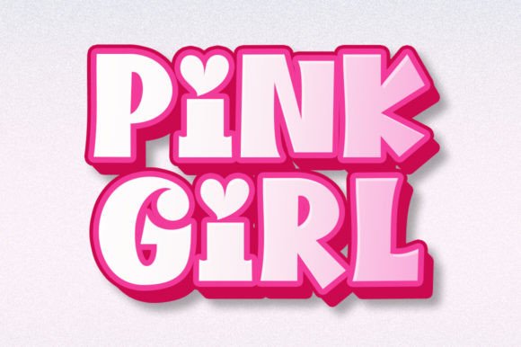 Discover the Charm of Pink Girl Font