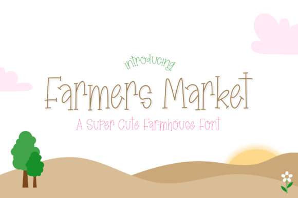 Farmers Market Font: A Quirky Asset for Modern Design