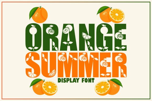 Orange Summer: Elevate Your Visual Design