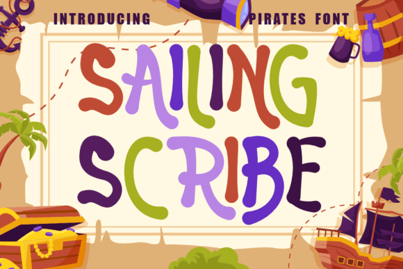 Sailing Scribe: A Pirate Font for Adventure