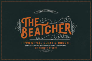 The Beatcher: A Bold Display Font for Impactful Design